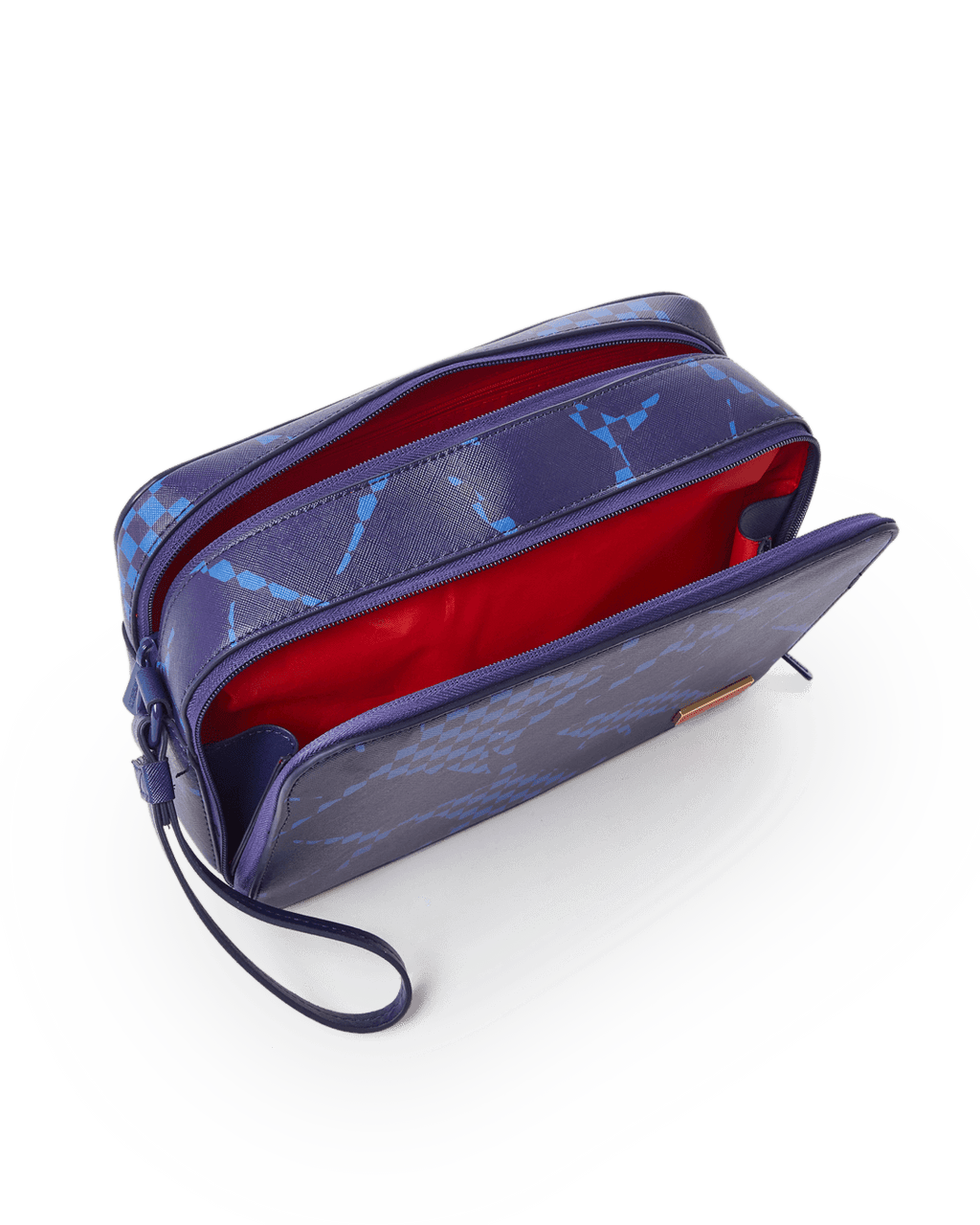Limited Edition SHARK CHECK BLUE TOILETRY