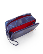 Limited Edition SHARK CHECK BLUE TOILETRY