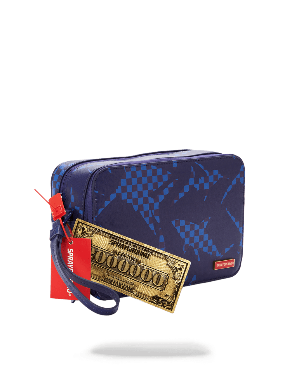 Limited Edition SHARK CHECK BLUE TOILETRY