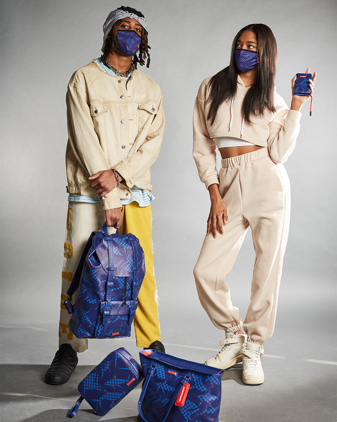 Limited Edition SHARK CHECK BLUE HILLS BACKPACK