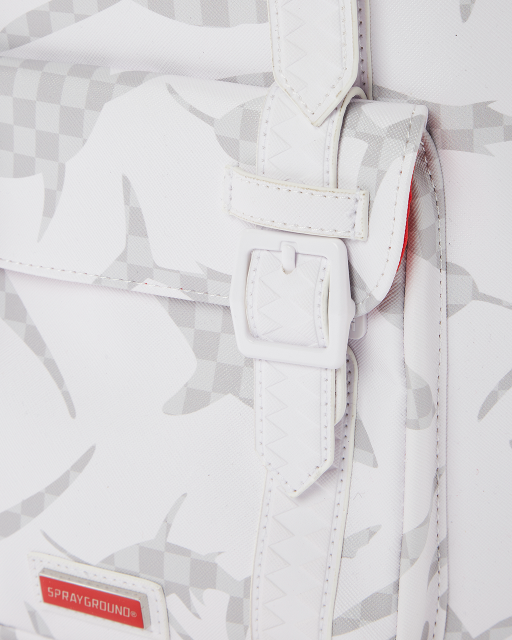Limited Edition SHARK CHECK WHITE HILLS BACKPACK