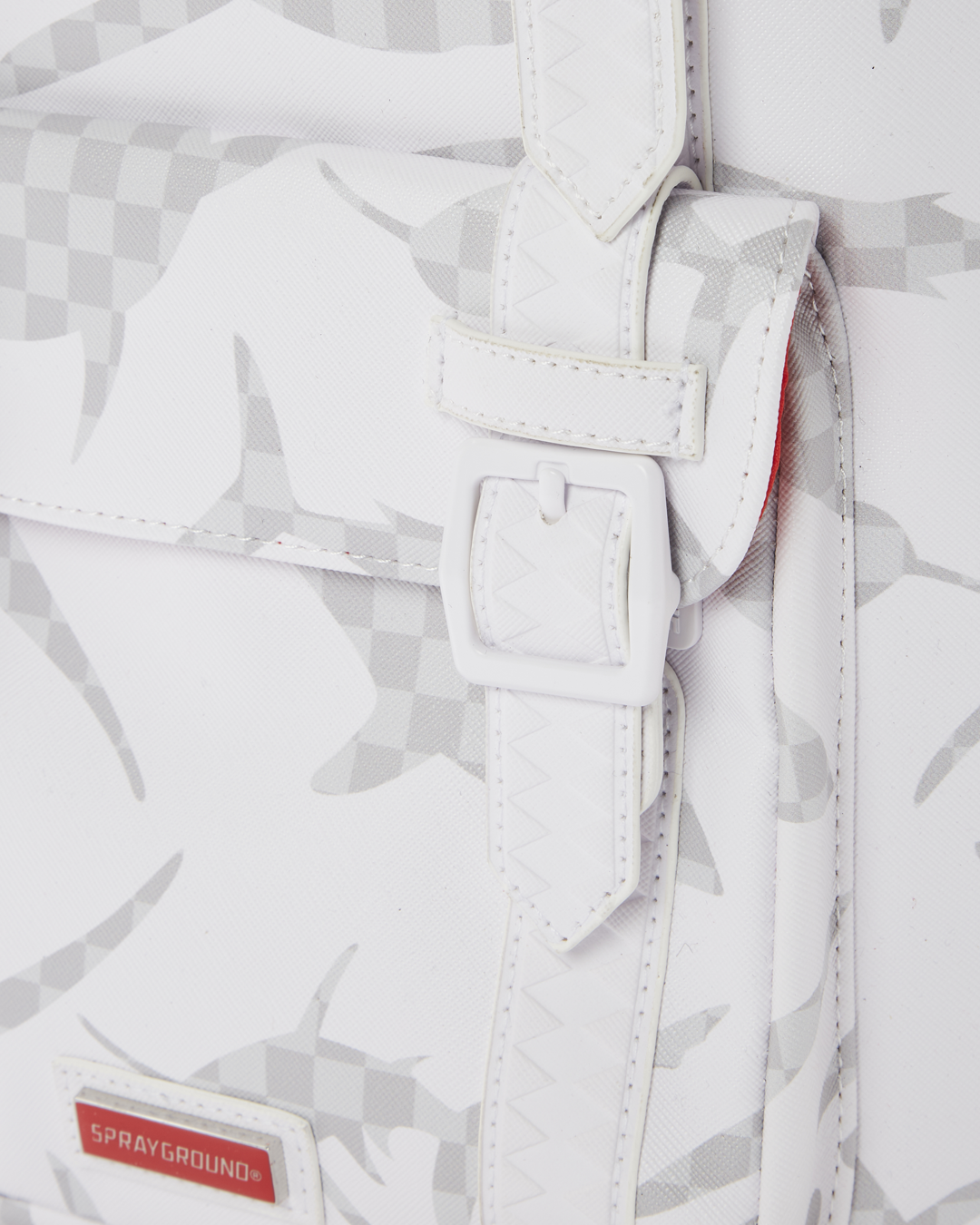 Limited Edition SHARK CHECK WHITE HILLS BACKPACK