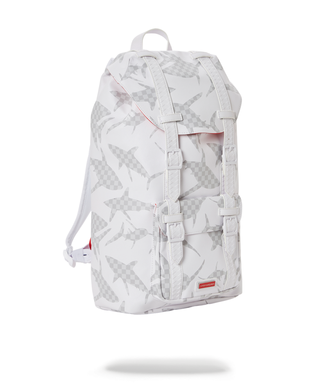 Limited Edition SHARK CHECK WHITE HILLS BACKPACK