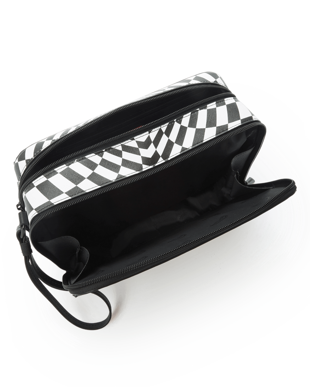 Limited Edition TRIPPY CHECK TOILETRY AKA MONEY BAG