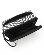 Limited Edition TRIPPY CHECK TOILETRY AKA MONEY BAG