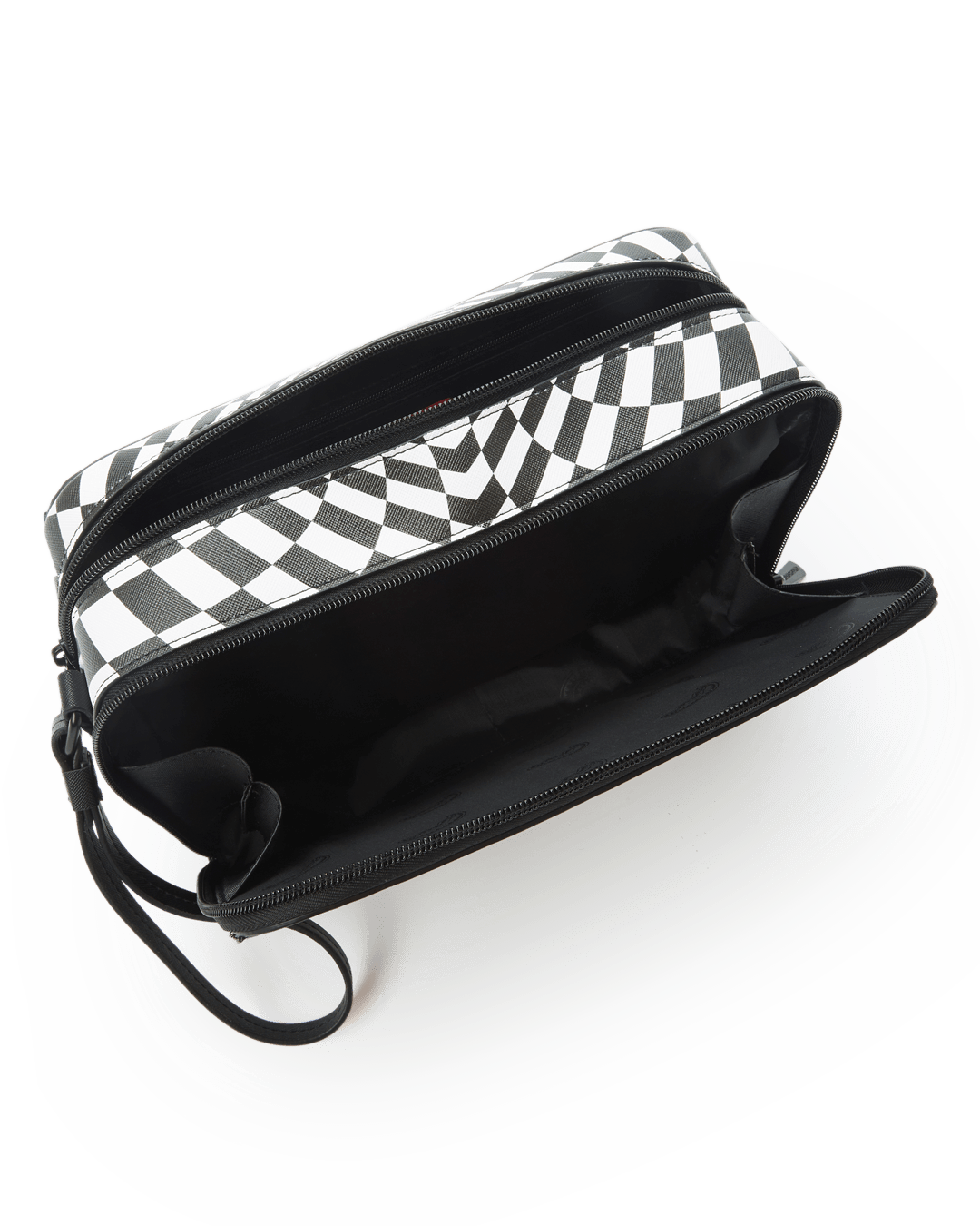 Limited Edition TRIPPY CHECK TOILETRY AKA MONEY BAG