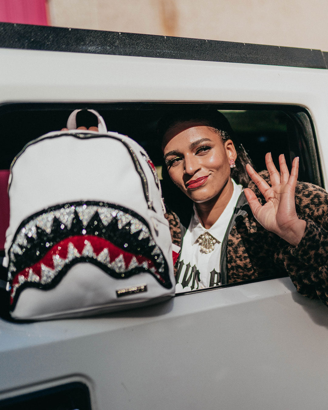 Limited Edition CLEARCUT SAVAGE BACKPACK WHITE