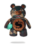 Limited Edition CAMOCHECK MONEYBEAR TEDDYBEAR BACKPACK