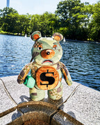 Limited Edition CAMOCHECK MONEYBEAR TEDDYBEAR BACKPACK