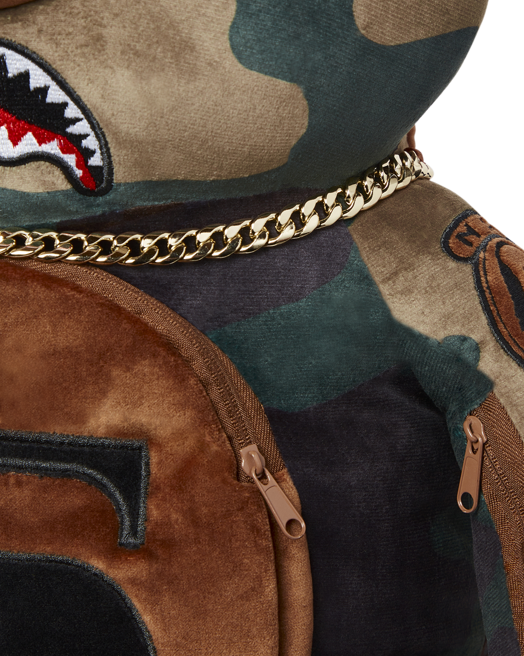 Limited Edition CAMOCHECK MONEYBEAR TEDDYBEAR BACKPACK