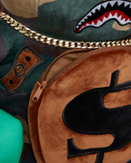 Limited Edition CAMOCHECK MONEYBEAR TEDDYBEAR BACKPACK