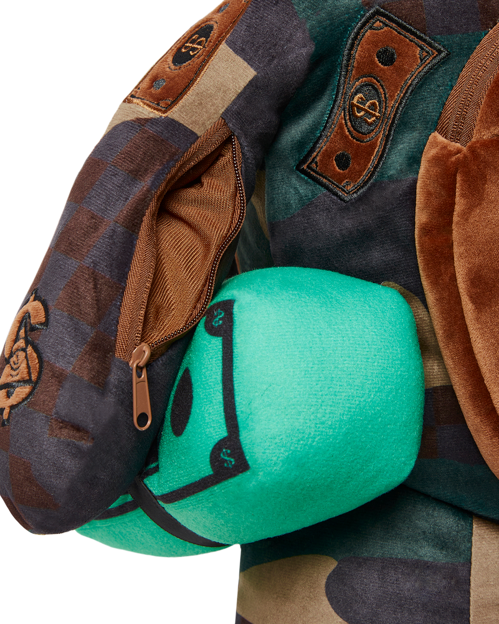 Limited Edition CAMOCHECK MONEYBEAR TEDDYBEAR BACKPACK