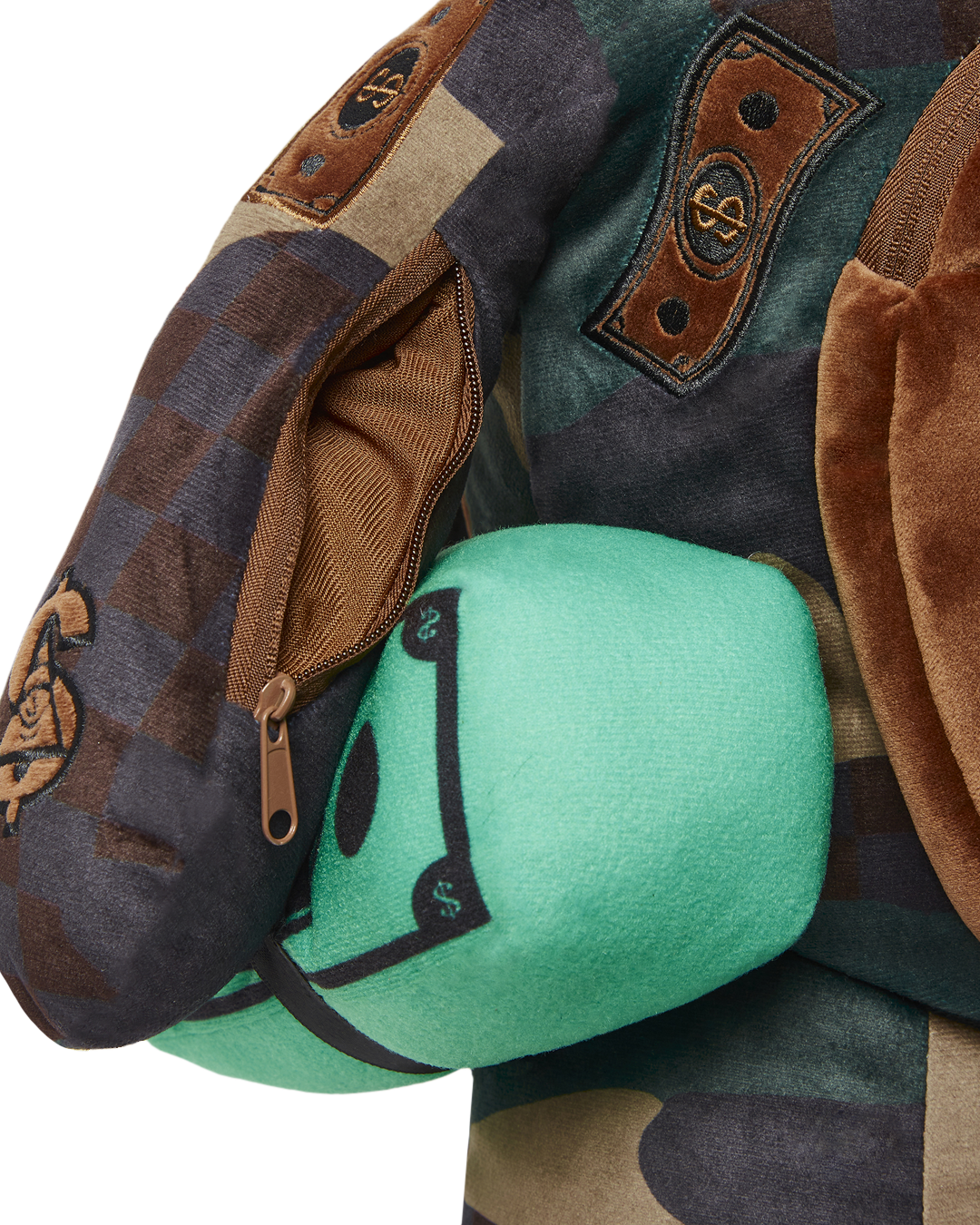 Limited Edition CAMOCHECK MONEYBEAR TEDDYBEAR BACKPACK