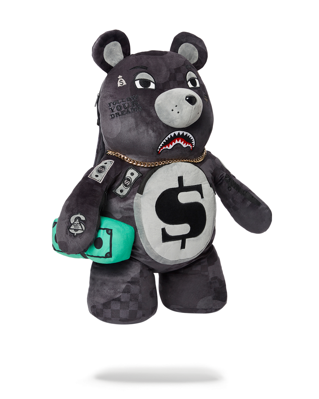 Limited Edition 3AM NEVER SLEEP MONEYBEAR TEDDYBEAR BACKPACK
