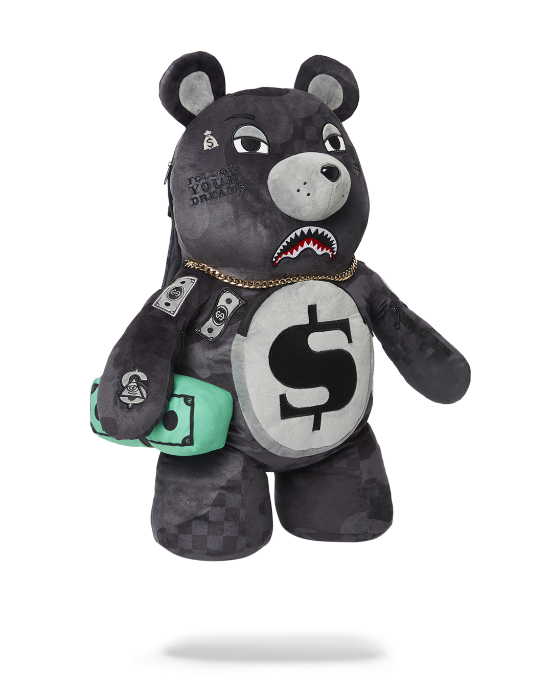 Limited Edition 3AM NEVER SLEEP MONEYBEAR TEDDYBEAR BACKPACK