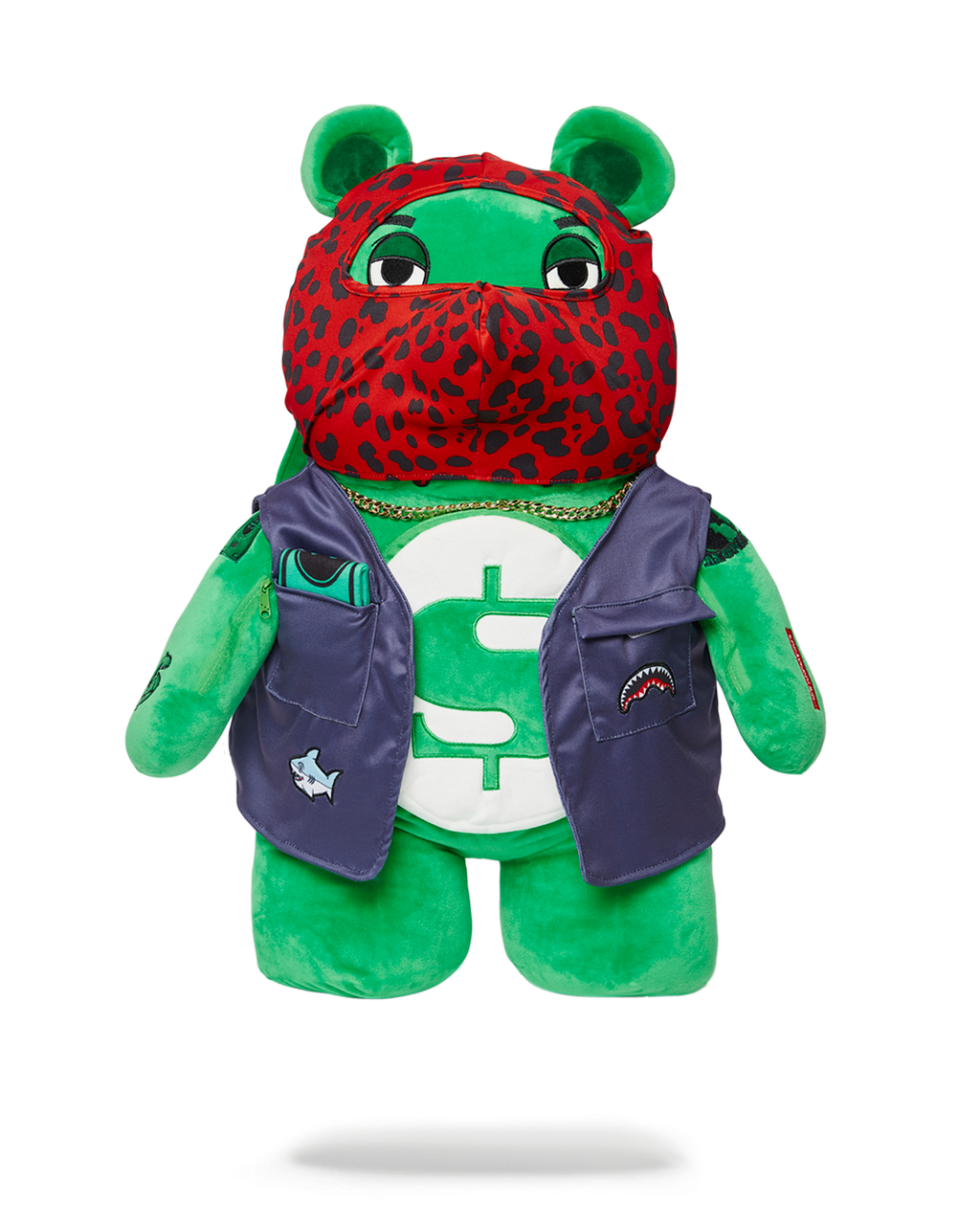 Limited Edition SKI MASK THE BEAR - MONEYBEAR TEDDYBEAR BACKPACK