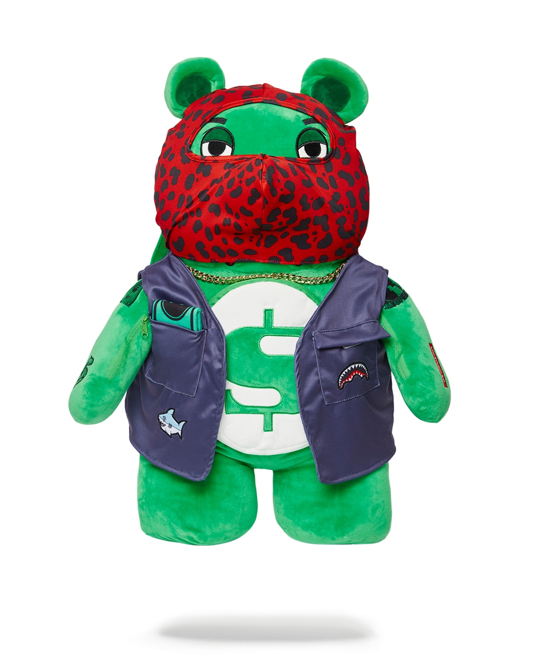 Limited Edition SKI MASK THE BEAR - MONEYBEAR TEDDYBEAR BACKPACK