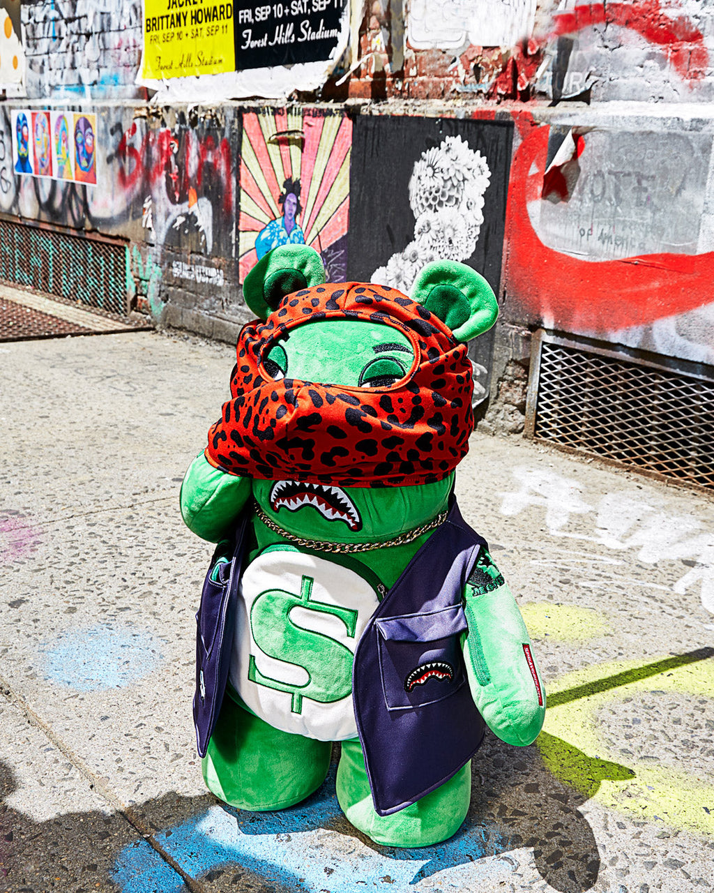 Limited Edition SKI MASK THE BEAR - MONEYBEAR TEDDYBEAR BACKPACK