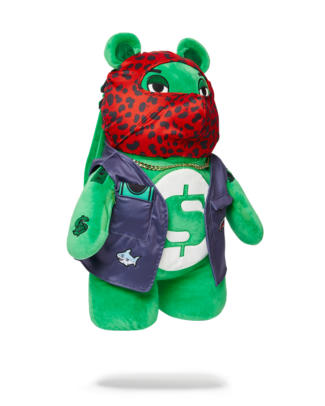 Limited Edition SKI MASK THE BEAR - MONEYBEAR TEDDYBEAR BACKPACK