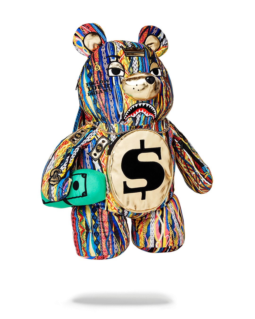Limited Edition THE GOLDEN AGE MONEYBEAR TEDDYBEAR BACKPACK