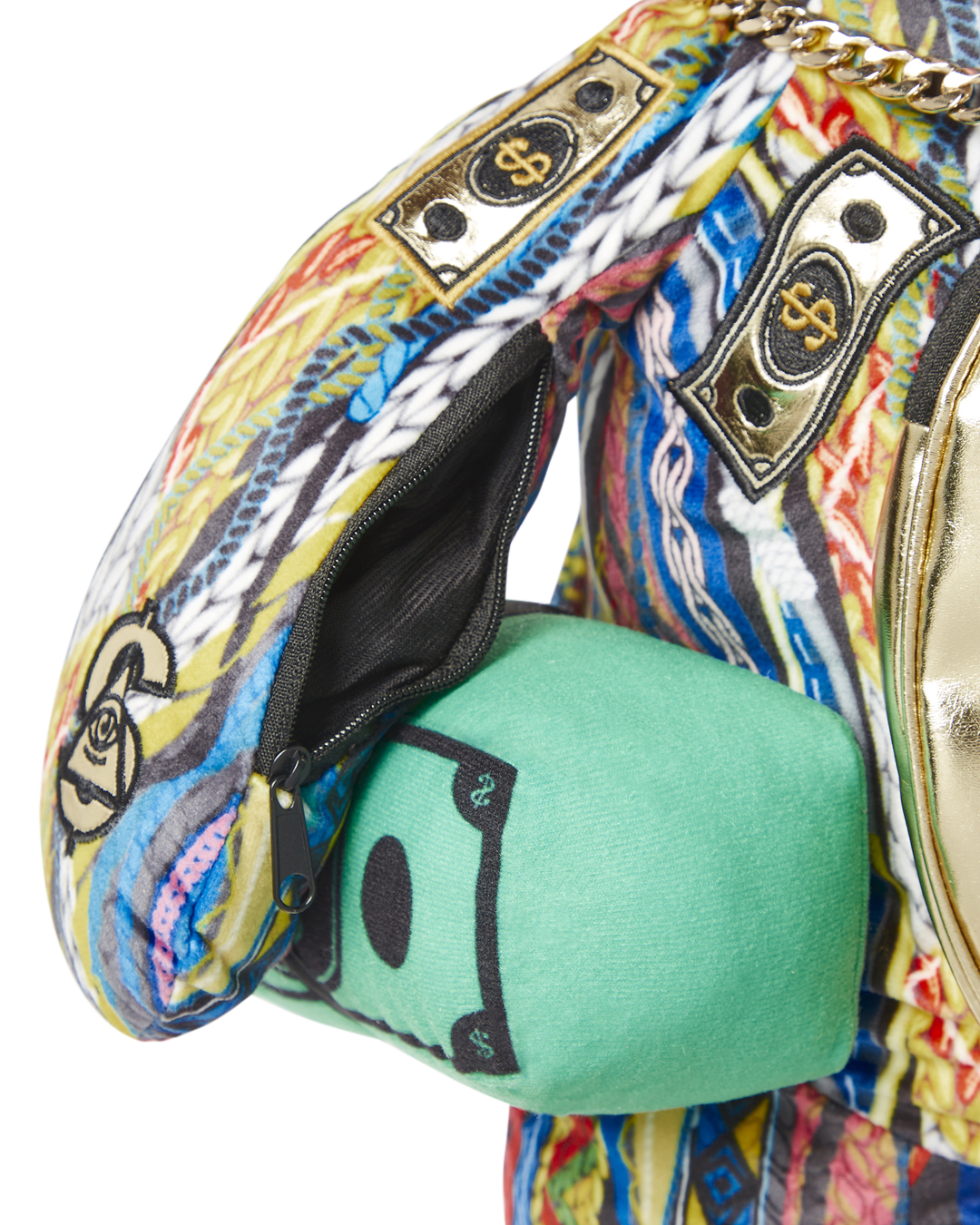 Limited Edition THE GOLDEN AGE MONEYBEAR TEDDYBEAR BACKPACK