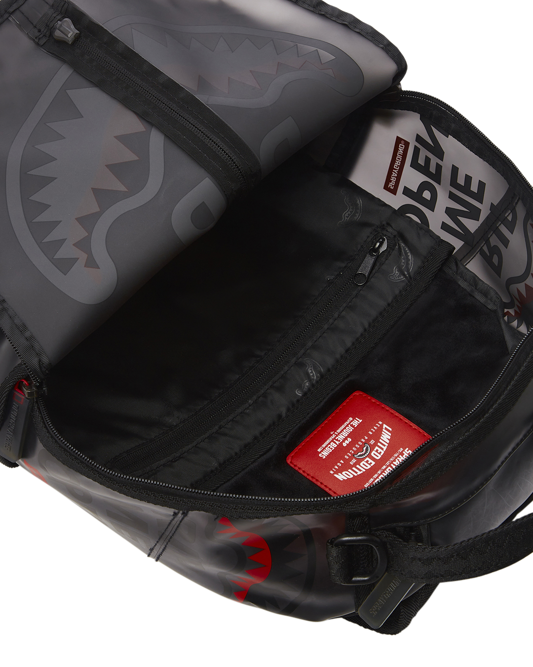 Limited Edition RIP ME OPEN BACKPACK FROSTED TRANSPARENT