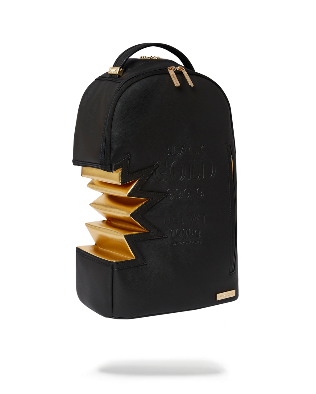 Limited Edition A.i.3 SHARK BITE BLACK GOLD BACKPACK DLXV