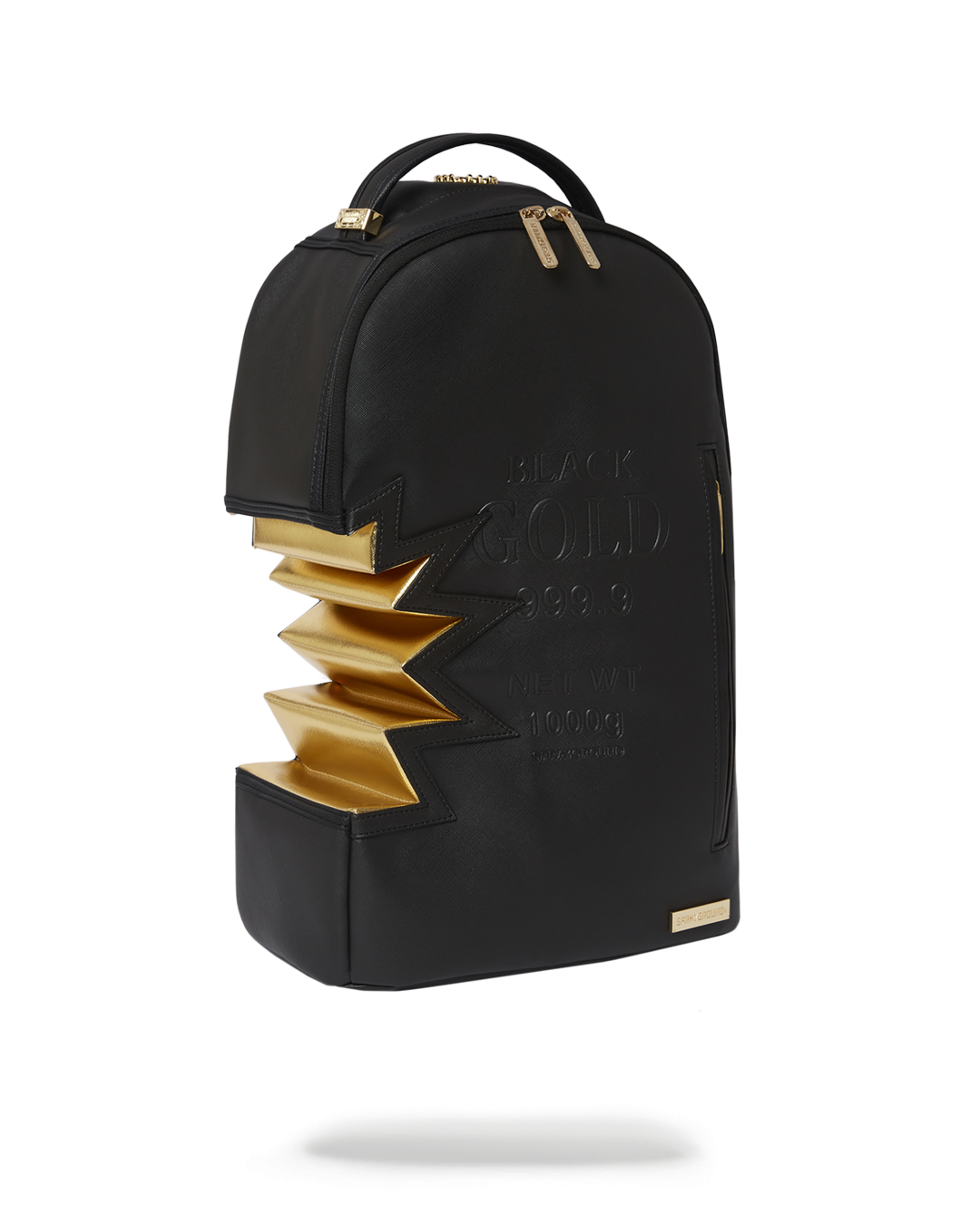 Limited Edition A.i.3 SHARK BITE BLACK GOLD BACKPACK DLXV