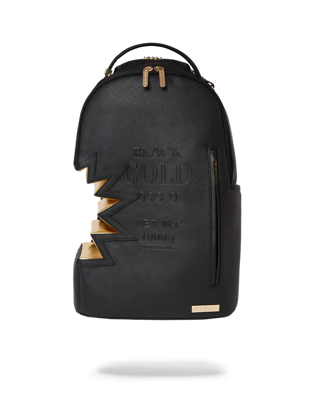 Limited Edition A.i.3 SHARK BITE BLACK GOLD BACKPACK DLXV