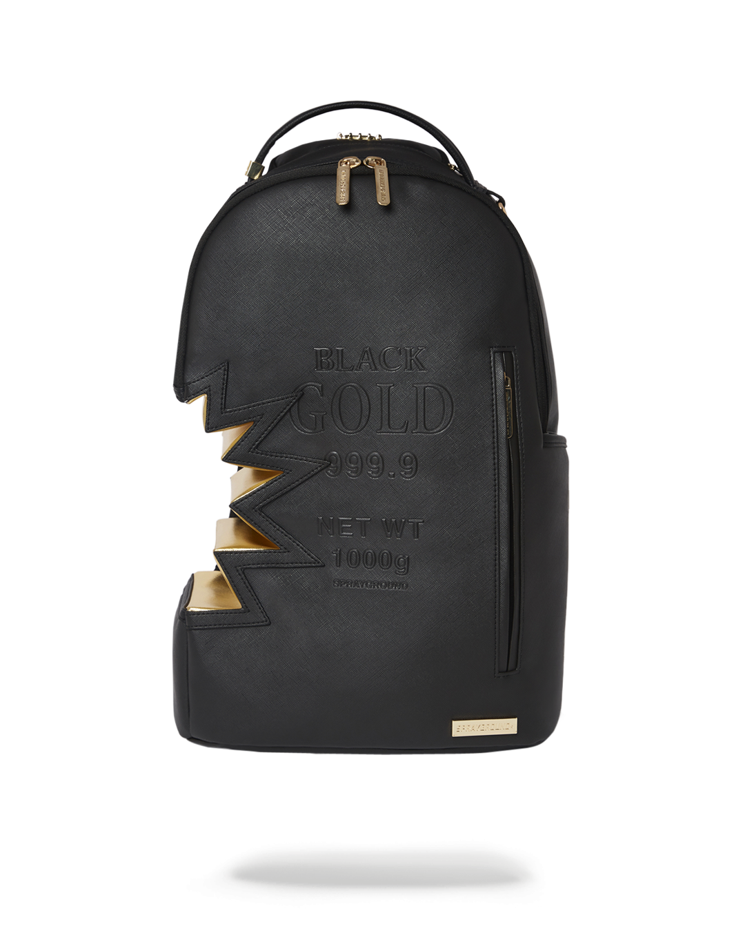 Limited Edition A.i.3 SHARK BITE BLACK GOLD BACKPACK DLXV