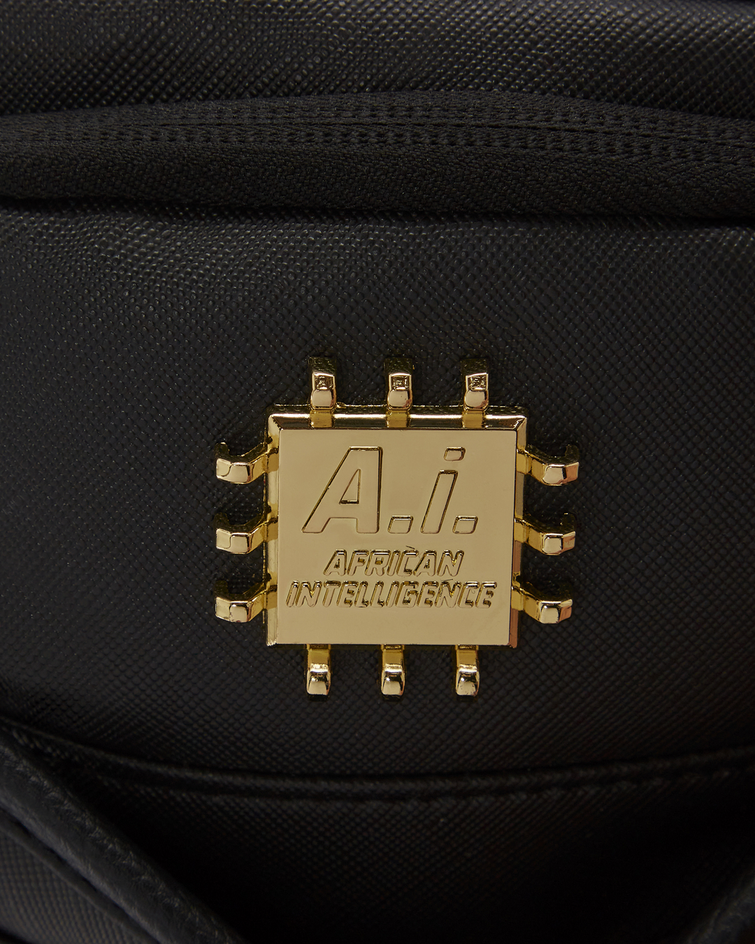 Limited Edition A.i.3 SHARK BITE BLACK GOLD BACKPACK DLXV