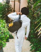 Limited Edition A.i.3 SHARK BITE BLACK GOLD BACKPACK DLXV
