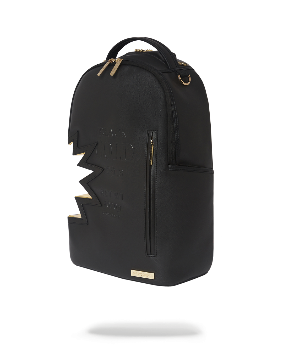 Limited Edition A.i.3 SHARK BITE BLACK GOLD BACKPACK DLXV