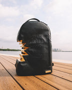 Limited Edition A.i.3 SHARK BITE BLACK GOLD BACKPACK DLXV