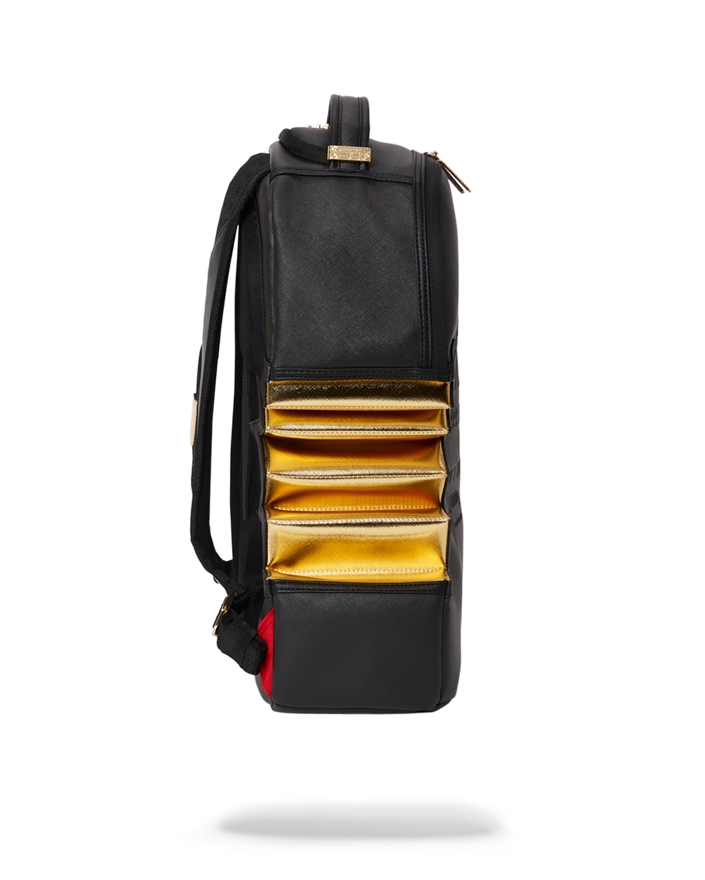 Limited Edition A.i.3 SHARK BITE BLACK GOLD BACKPACK DLXV