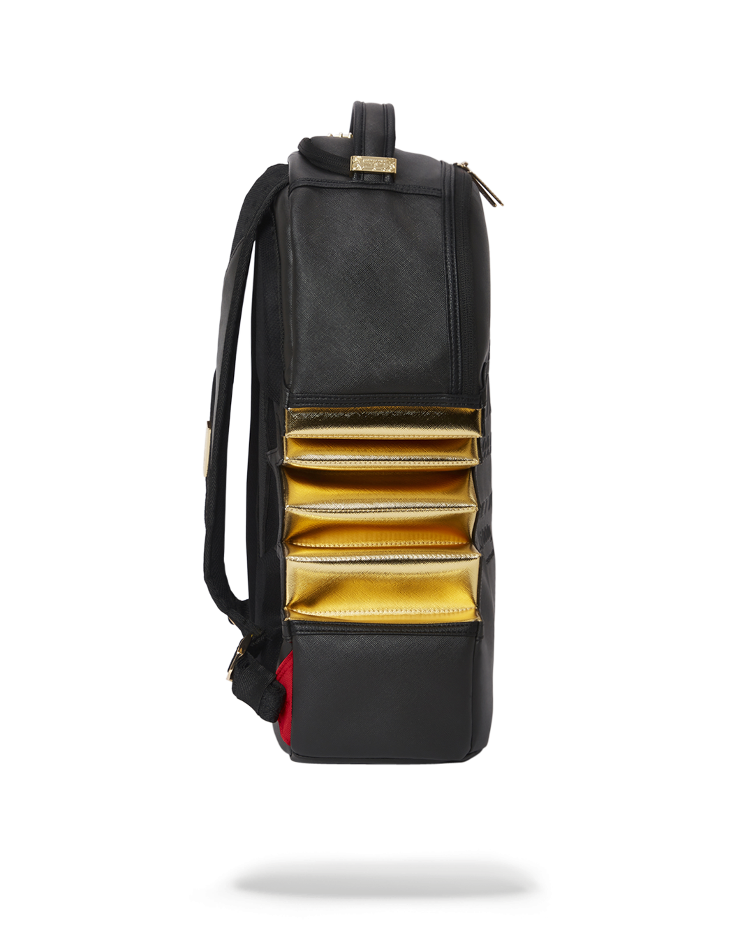 Limited Edition A.i.3 SHARK BITE BLACK GOLD BACKPACK DLXV
