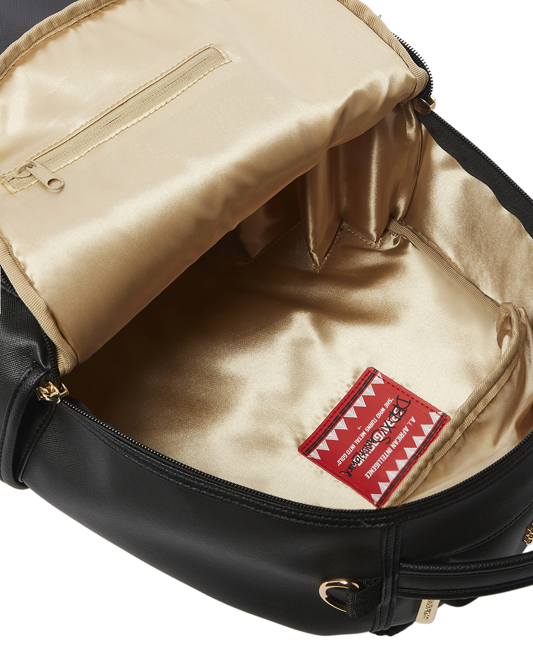 Limited Edition A.i.3 SHARK BITE BLACK GOLD BACKPACK DLXV