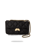 Limited Edition NOIR QUILT GOLD CHAIN SHARK HANDBAG