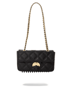 Limited Edition NOIR QUILT GOLD CHAIN SHARK HANDBAG