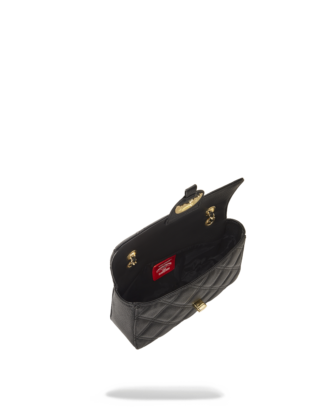 Limited Edition NOIR QUILT GOLD CHAIN SHARK HANDBAG