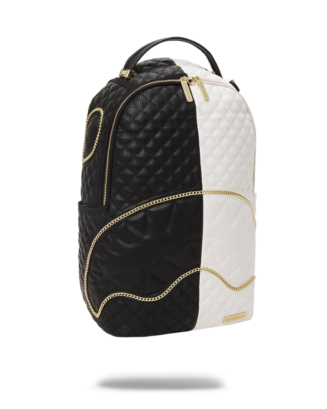 Limited Edition LEVELED UP SPLIT QUILT SHARK BACKPACK DLXV