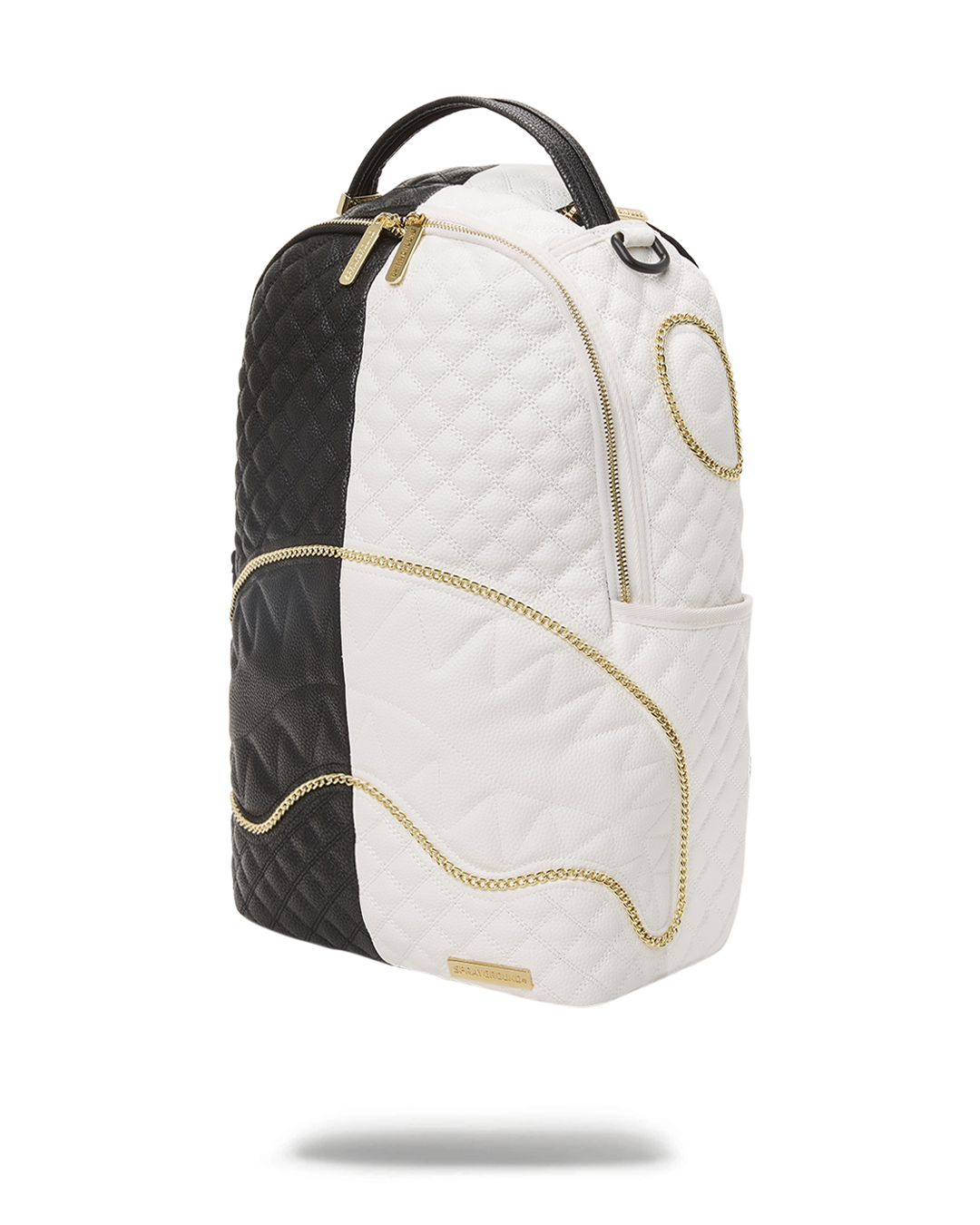 Limited Edition LEVELED UP SPLIT QUILT SHARK BACKPACK DLXV