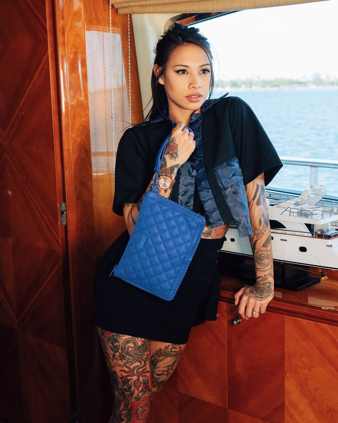 Limited Edition RIVIERA CROSSOVER CLUTCH