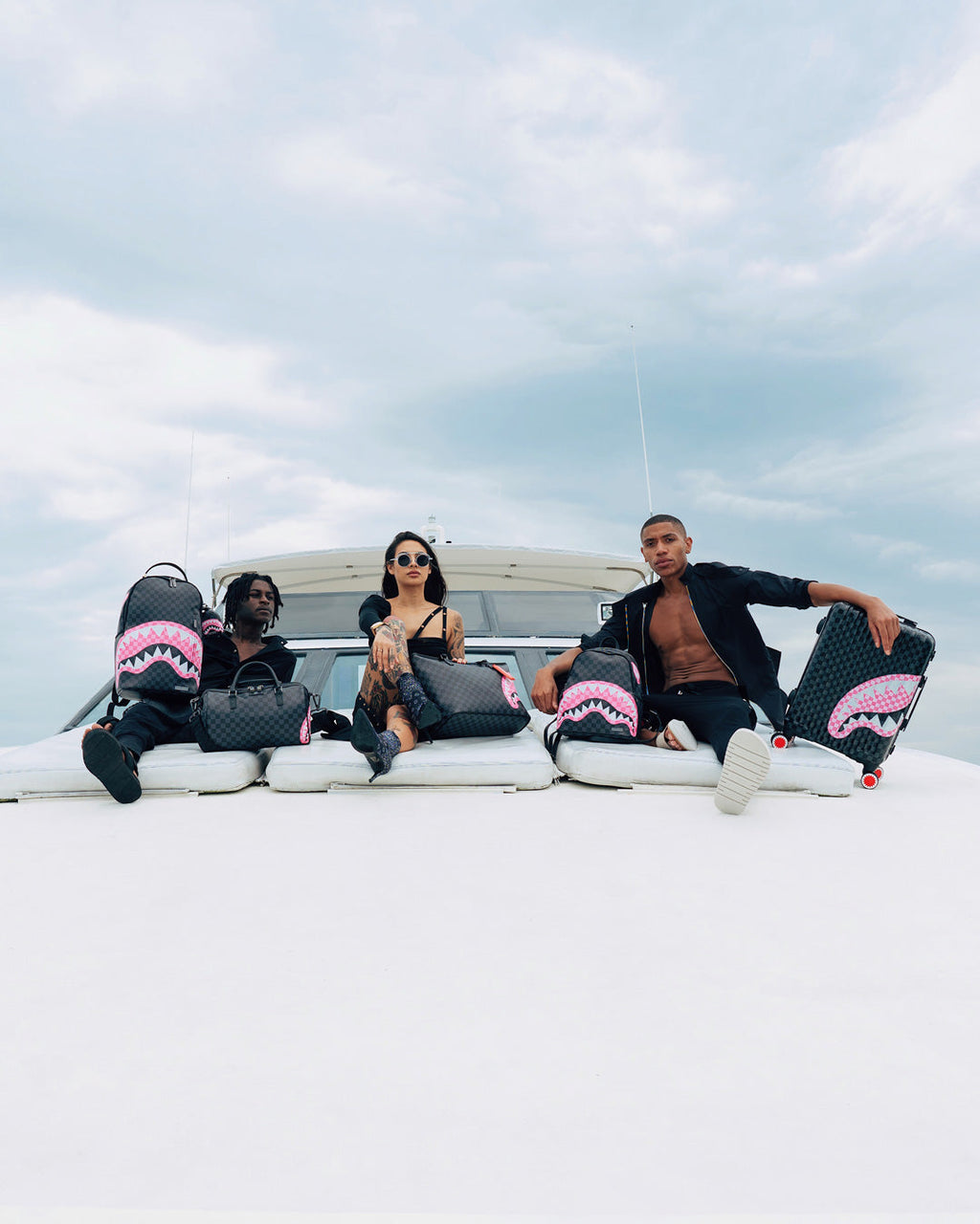 Limited Edition SHARKS IN CANDY BACKPACK DLXV