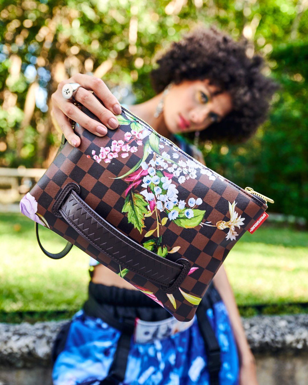 Limited Edition GARDEN OF SHARKS CROSSOVER CLUTCH