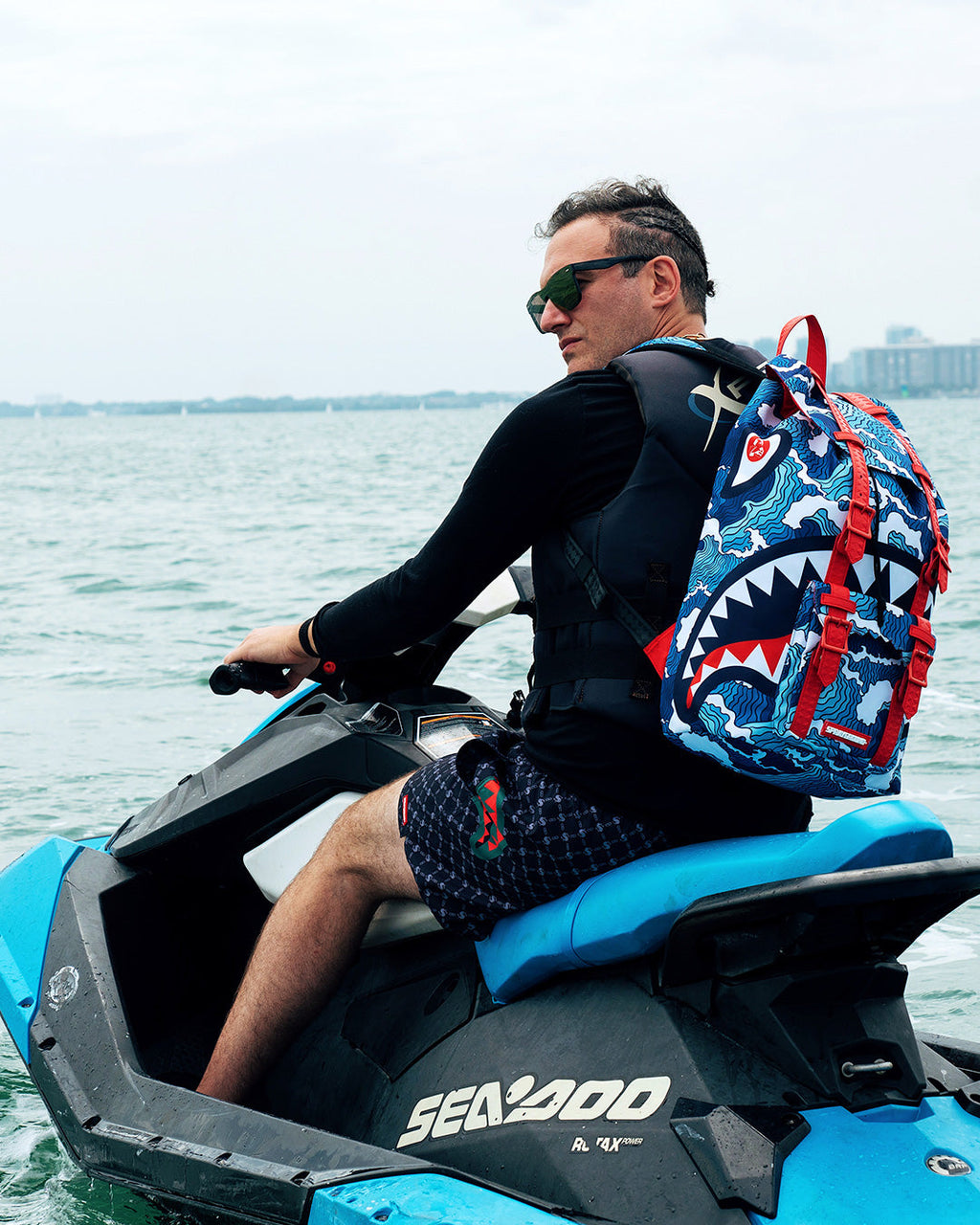 Limited Edition SHARK WAVE HILLS BACKPACK