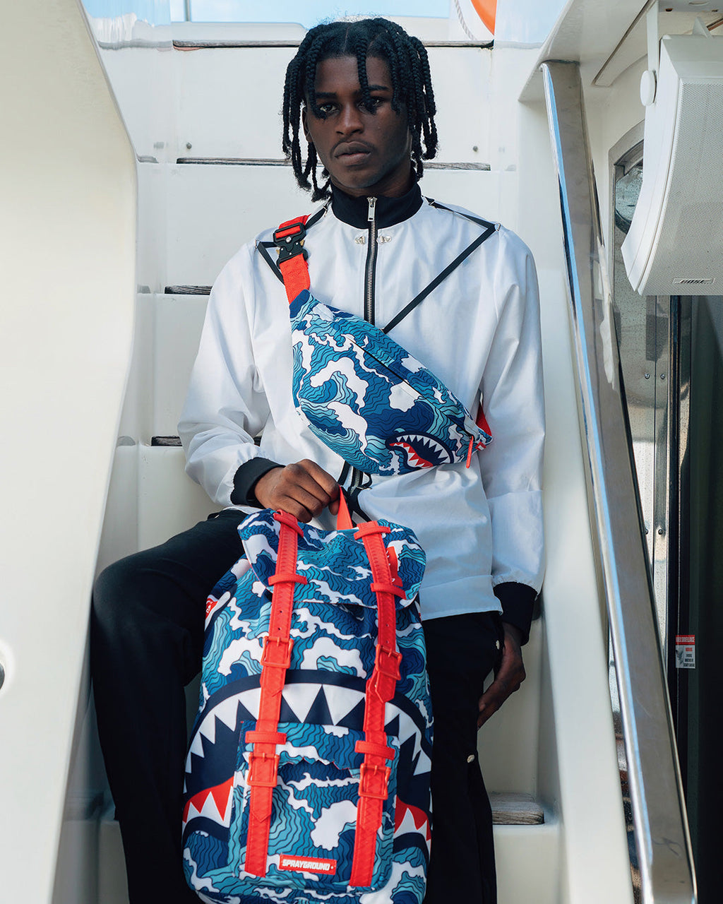 Limited Edition SHARK WAVE HILLS BACKPACK