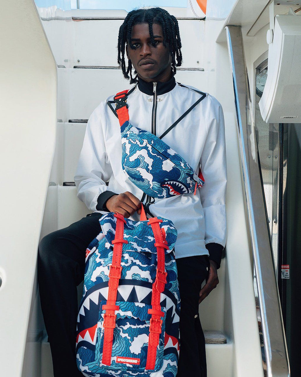 Limited Edition SHARK WAVE SAVVY CROSSBODY