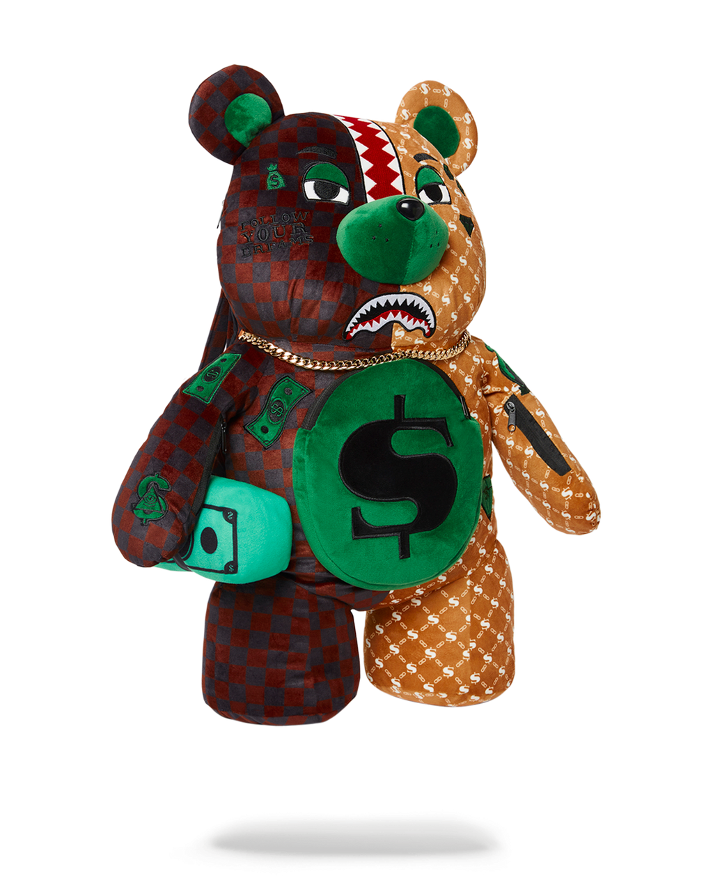 Limited Edition MONEY BEAR TEDDYBEAR BACKPACK PARIS VS FLORENCE