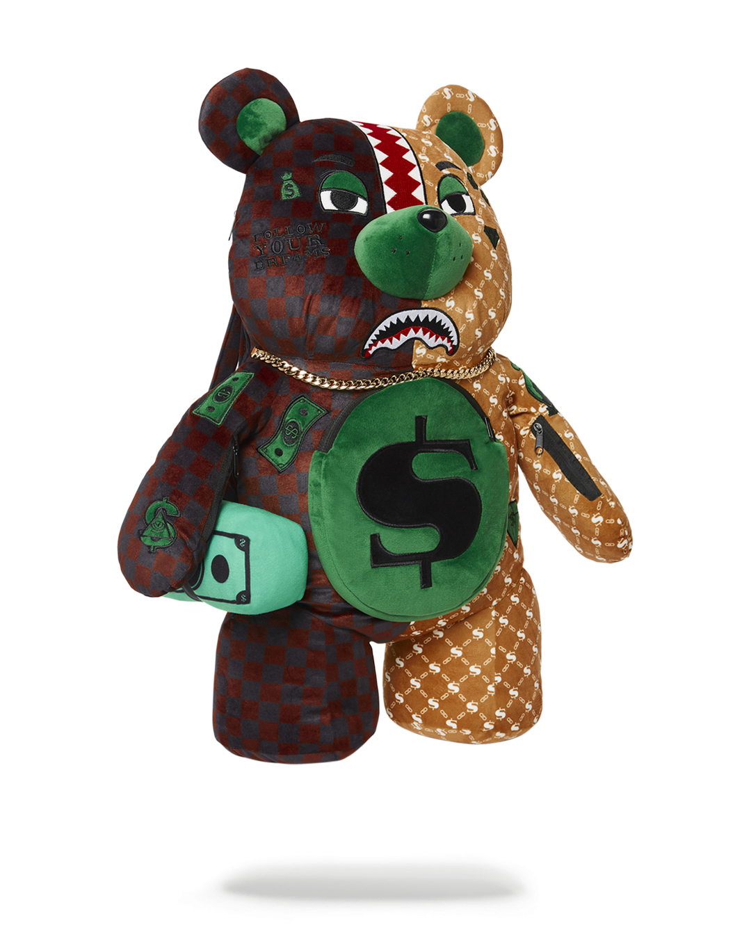 Limited Edition MONEY BEAR TEDDYBEAR BACKPACK PARIS VS FLORENCE